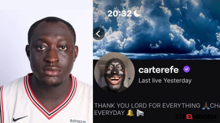 Carter Efe’s Twitch Account Restored After Temporary Suspension