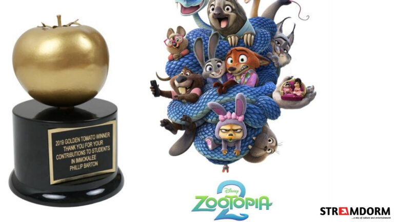 Zootopia 2 Wins Golden Tomato for Best Animated Movie at 2025 Rotten Tomatoes Awards
