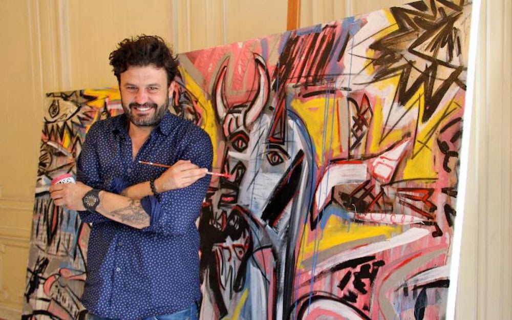 Domingo Zapata Begins World’s Largest Mural in Saudi Arabia, the Size of Nine Football Fields