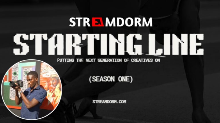 Streamdorm Announces Launch of “Starting Line,” a New Interview Series For Emerging Creatives