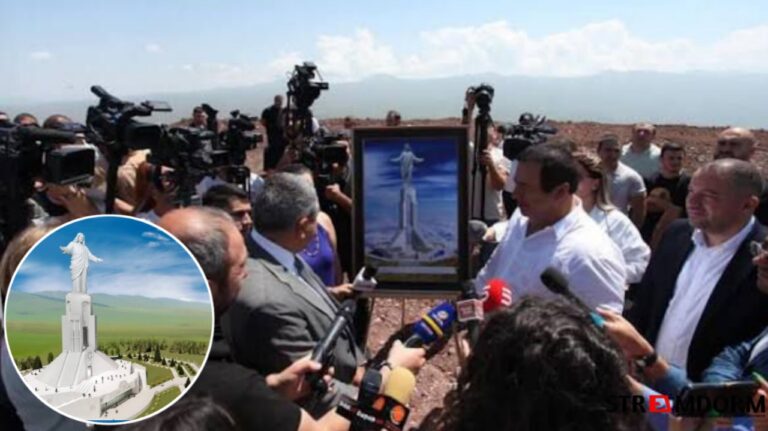 Armenia Builds World’s Tallest Jesus Statue on Mount Hatis – 77-Meter Monument (See Image)